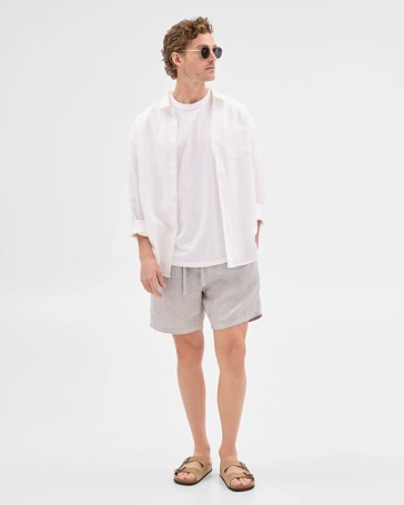 European Linen Shorts
