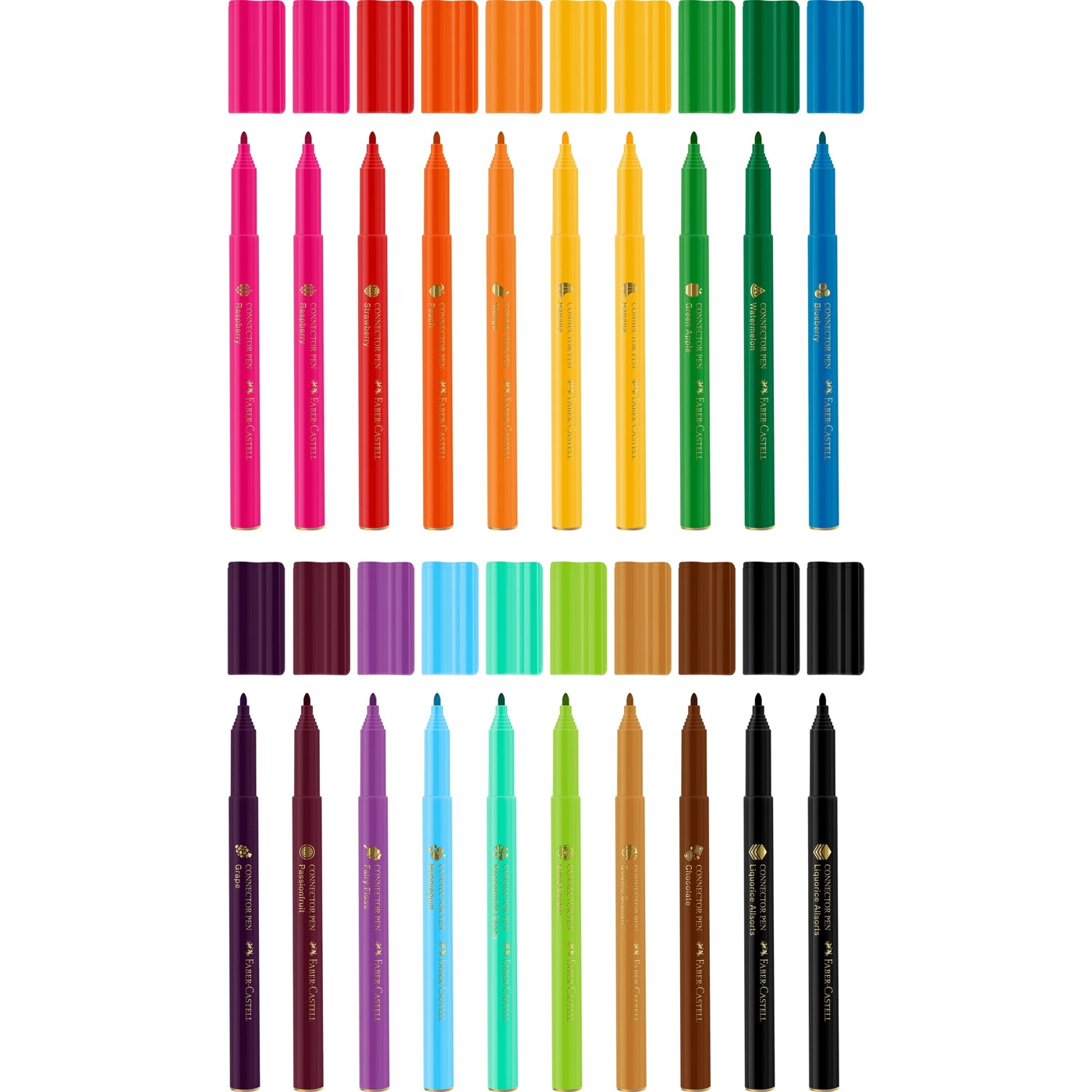 Faber-Castell Scented Connector Pens - Pack 20 3 of 5