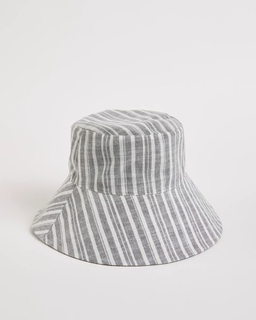 Wide Brim Reversible Bucket Hat