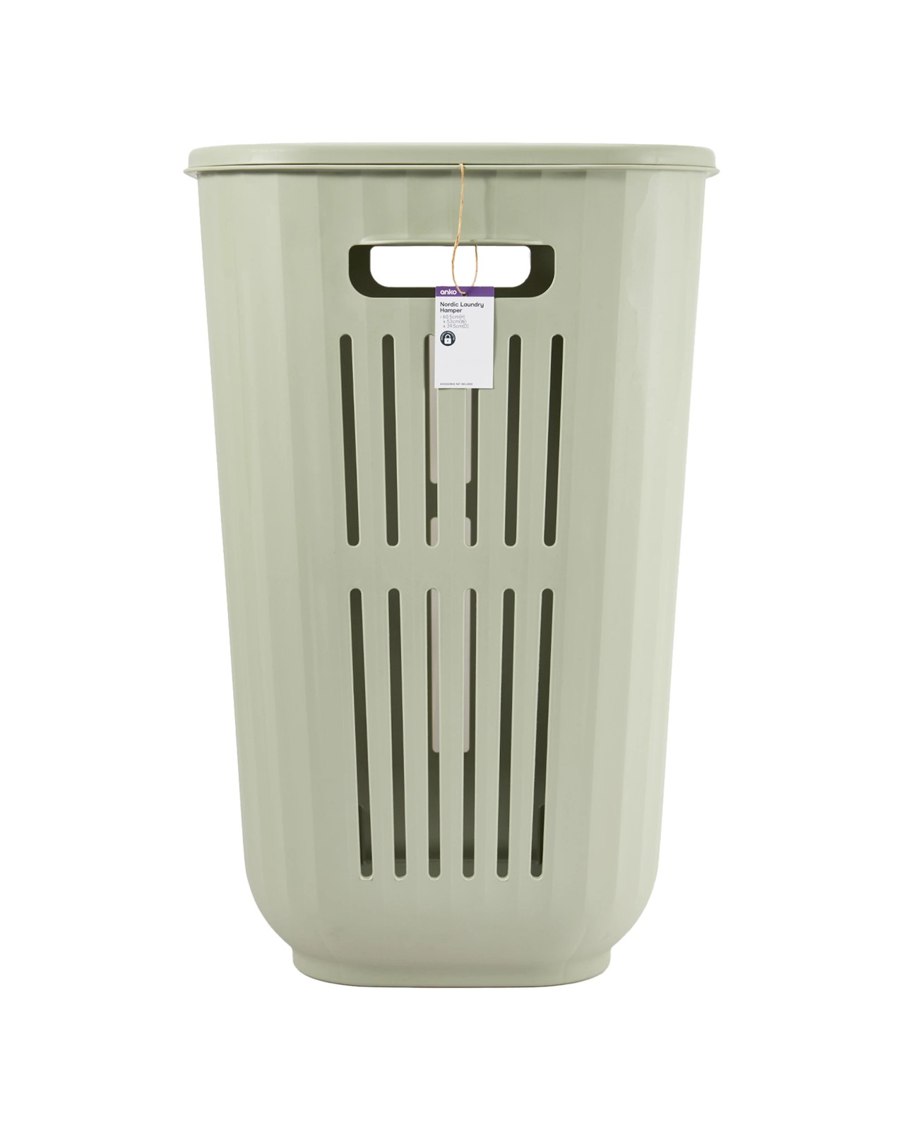 Anko 12.5L Nordic Laundry Hamper - Green 6 of 6