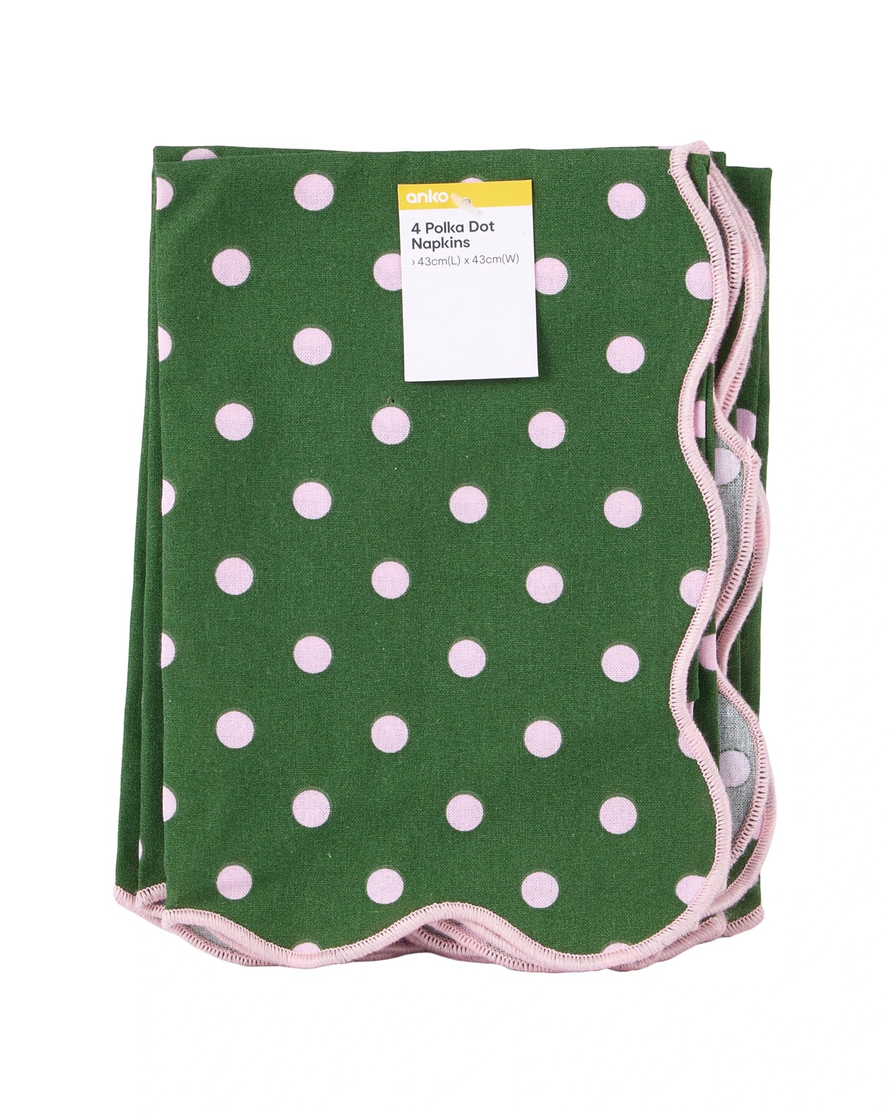 Anko 4 Pack Polka Dot Napkins 4 of 5