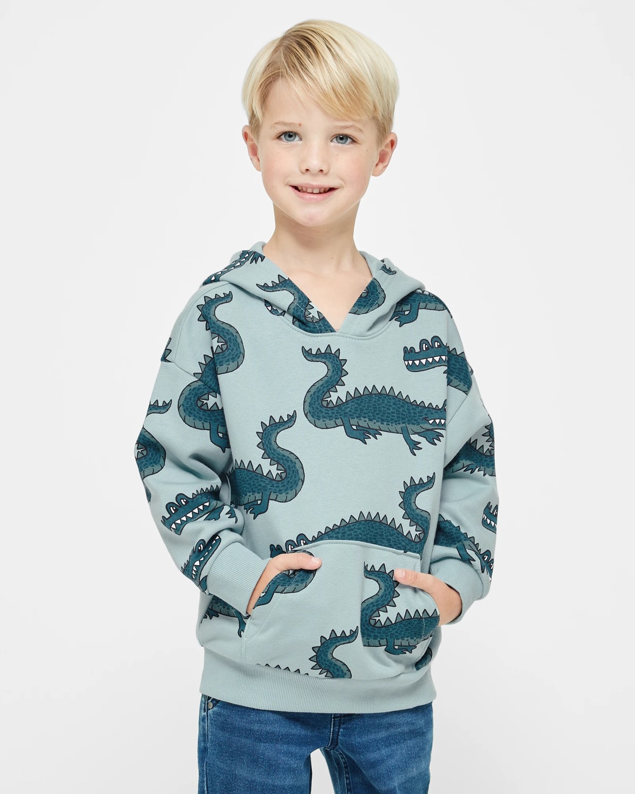 Crocodile Oversize Hoodie | Target Australia