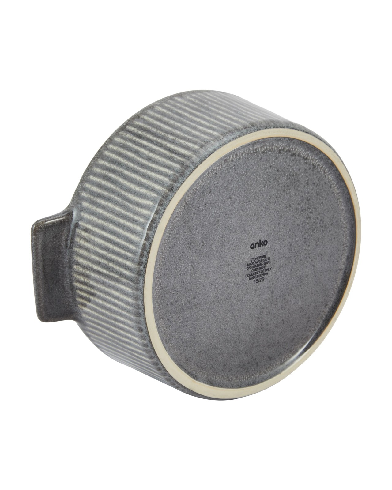 Anko Ceramic Casserole - Grey 5 of 6