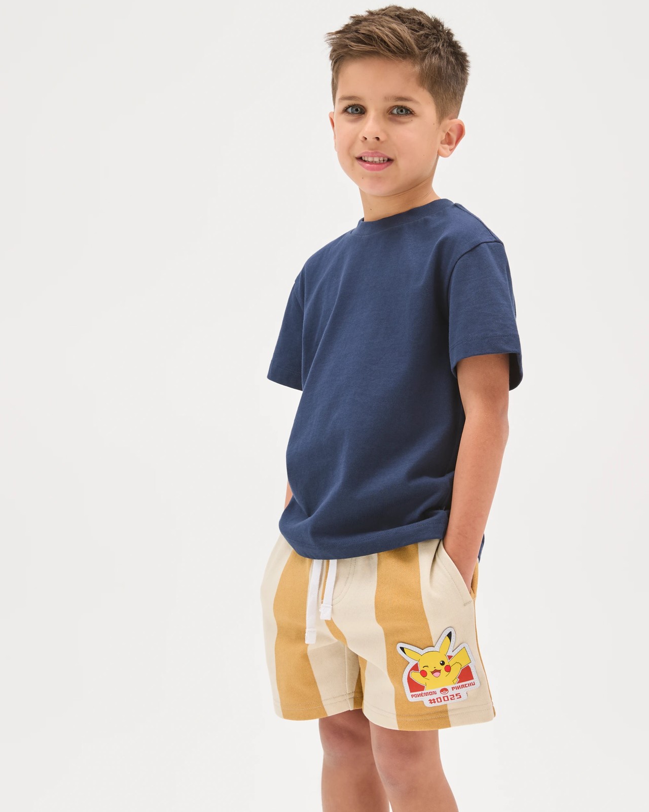 Pokemon Australian Cotton Striped Shorts 2 of 6
