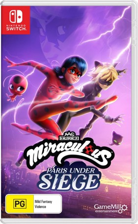 Miraculous Paris Under Siege Code In Box - Nintendo Switch