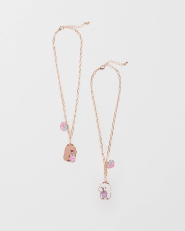 CapyFun Capybara 2 Pack BFF Necklaces