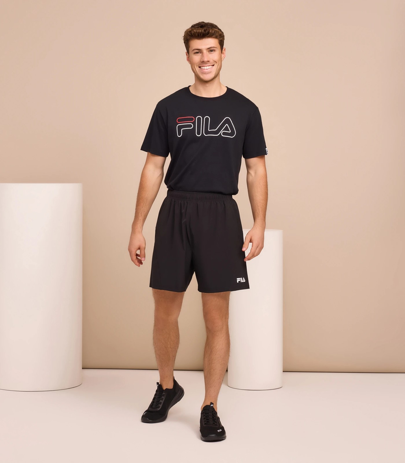 FILA mini workout shorts Black - $5 - From Kylie