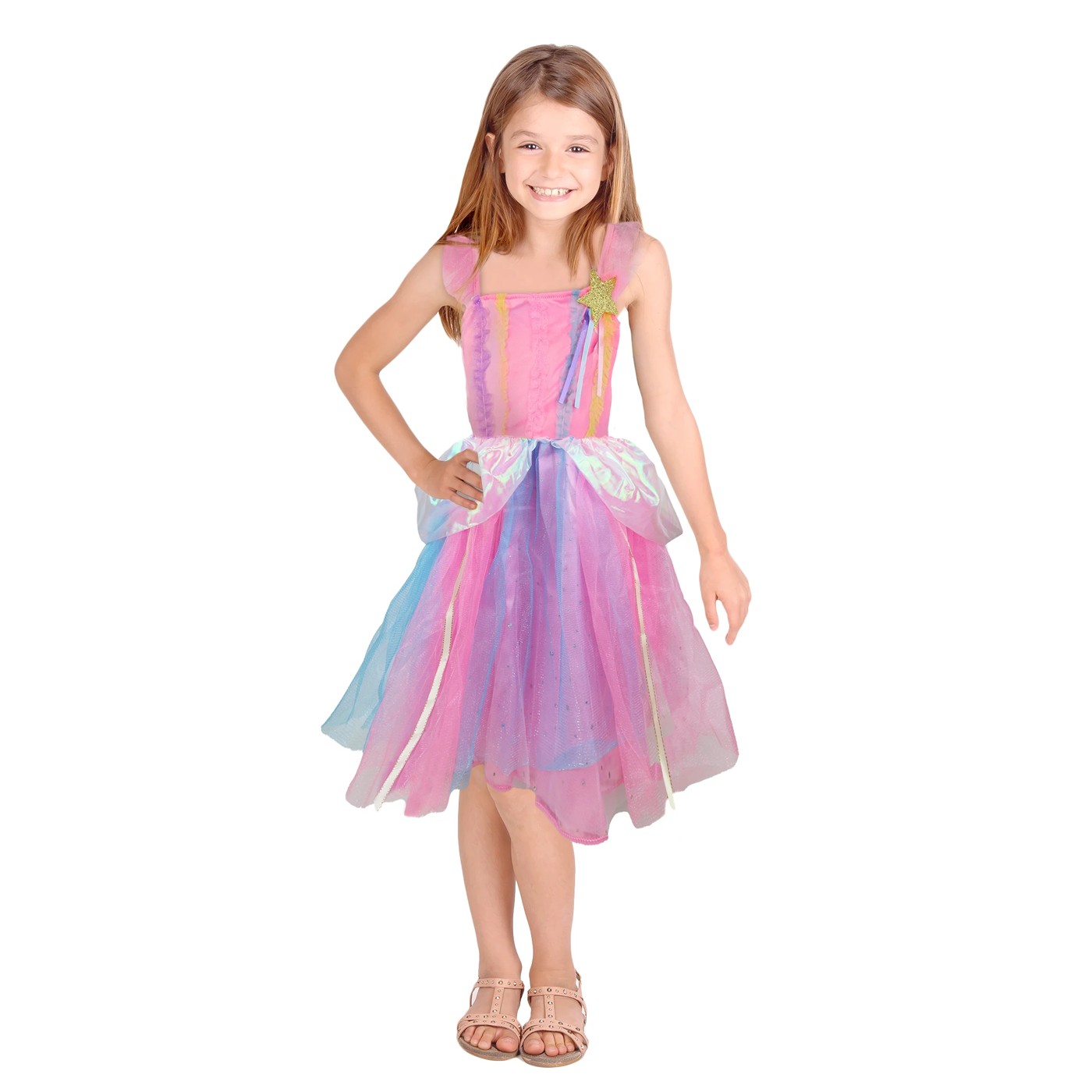 All Dressed Up Rainbow Star Dress 3 5 Years Target Australia