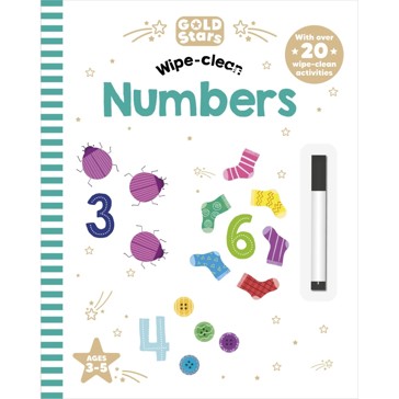 Gold Stars: Wipe Clean Numbers