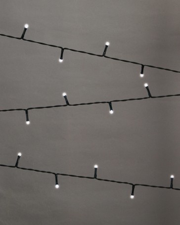 Anko Solar Powered 500 LED Multifunction White String Lights