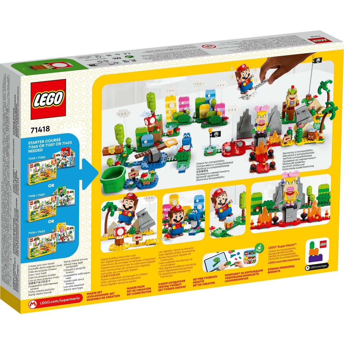 LEGO® Super Mario™ Creativity Toolbox Maker Set 71418 | Target Australia