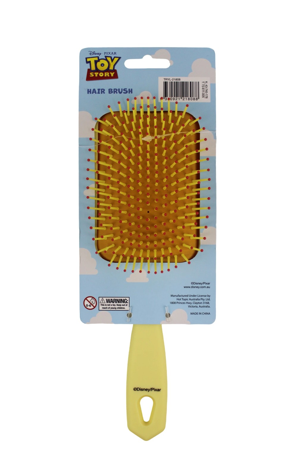 Disney Pixar Toy Story Paddle Hairbrush - Woody 4 of 4