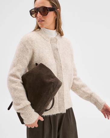 Preview Long Sleeve Plush Cardigan