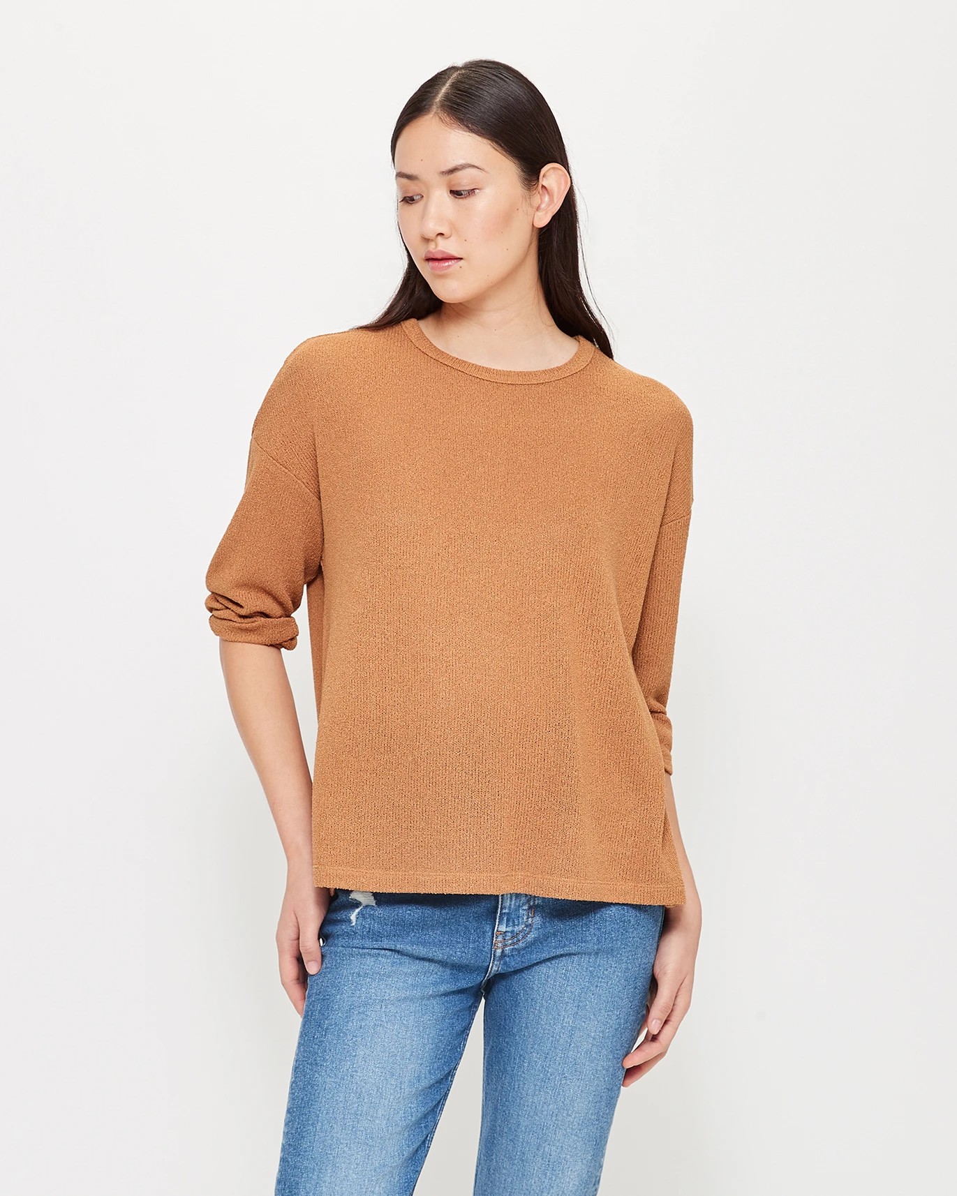 Dolman Sleeve Knit Top