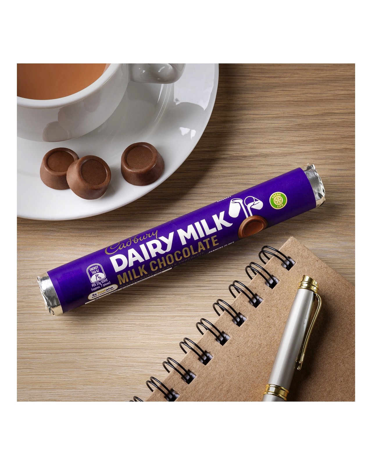 Cadbury Dairy Milk Chocolate Bar - 55g 3 of 3
