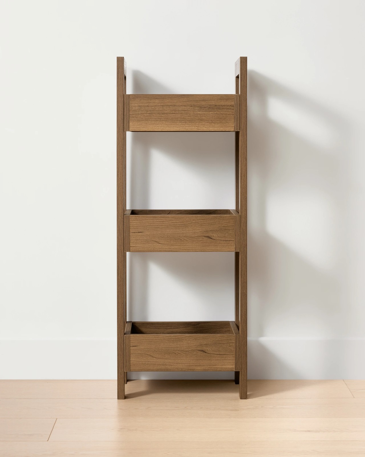 Anko Willow 3 Tier Caddy - Walnut 2 of 5