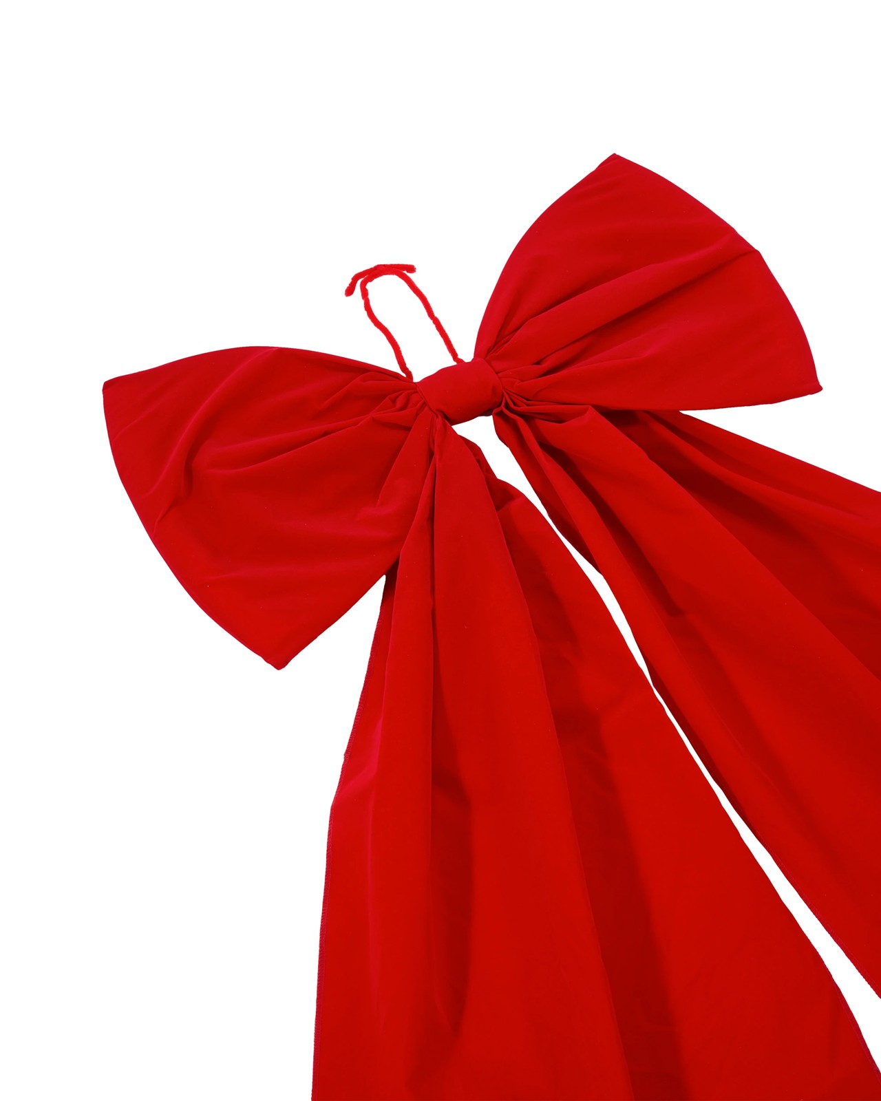 Anko Giant Bow Tree Topper - Red 4 of 5