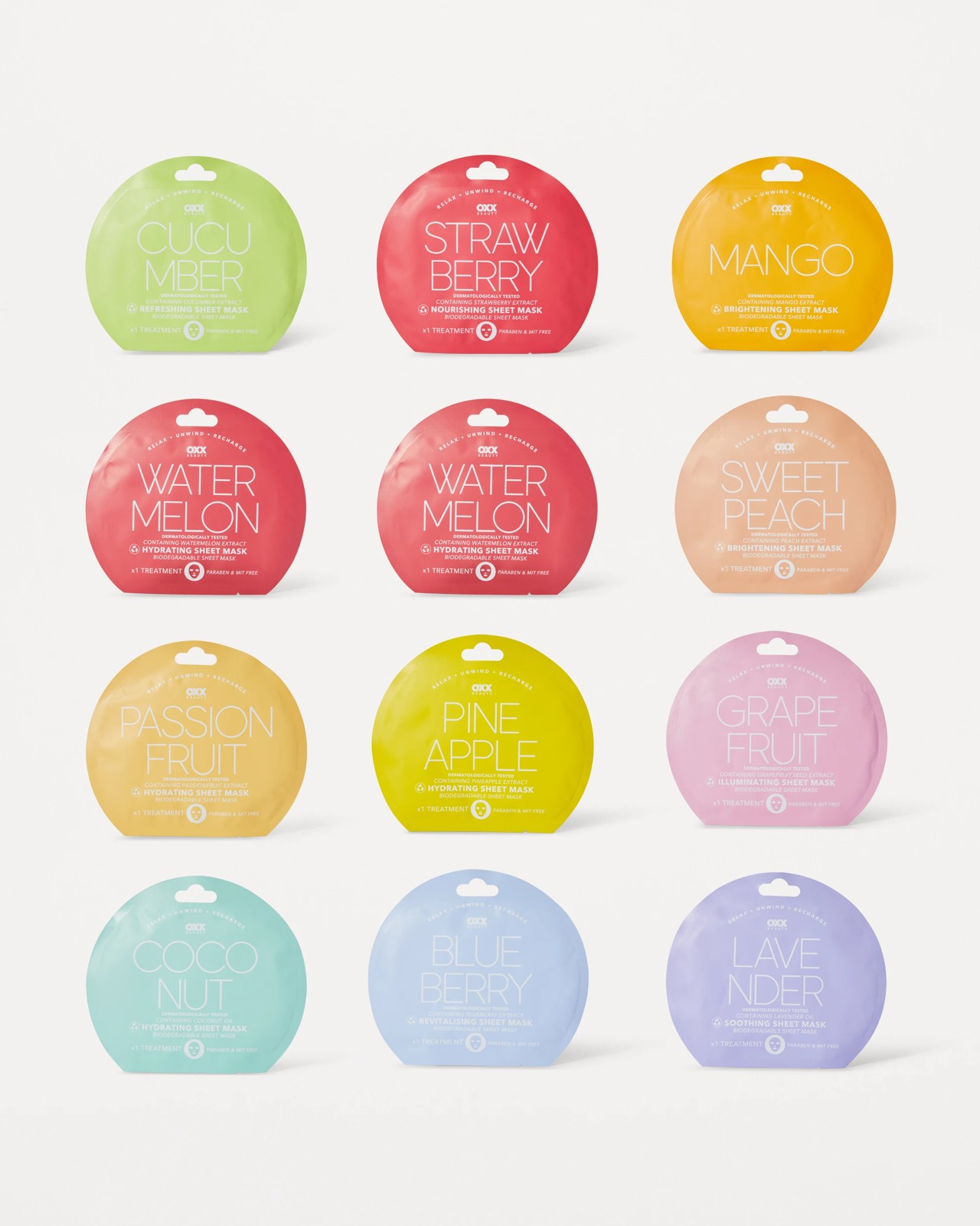OXX Beauty Piece Ultimate Mask Vault Set 2 of 4