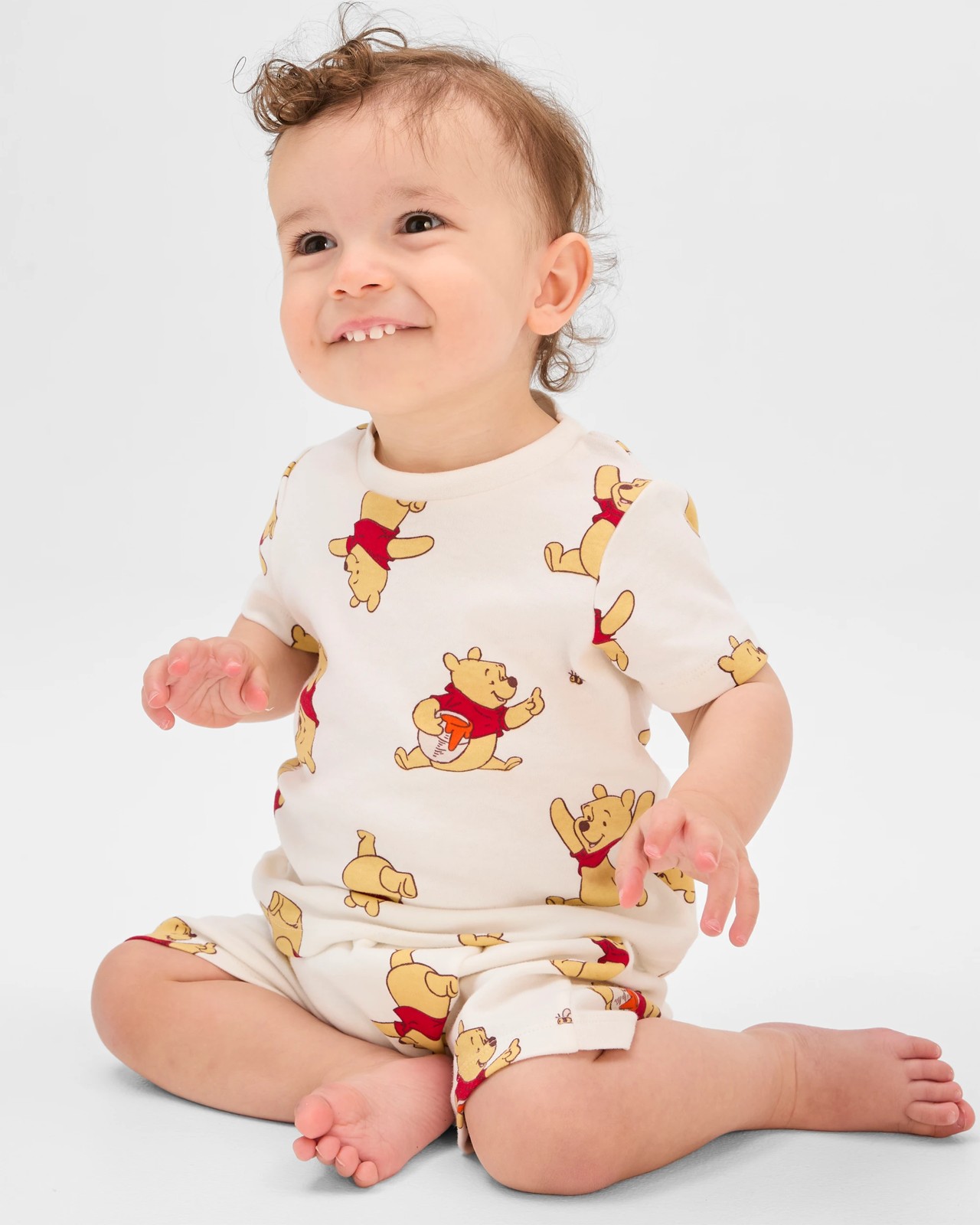 Disney Organic Cotton 2 Pack Baby Pyjama Set - Winnie The Pooh 4 of 6