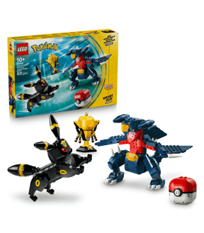 Pre-Order LEGO® Pokemon SMART Play: Umbreon vs. Garchomp Championship Battle 72165