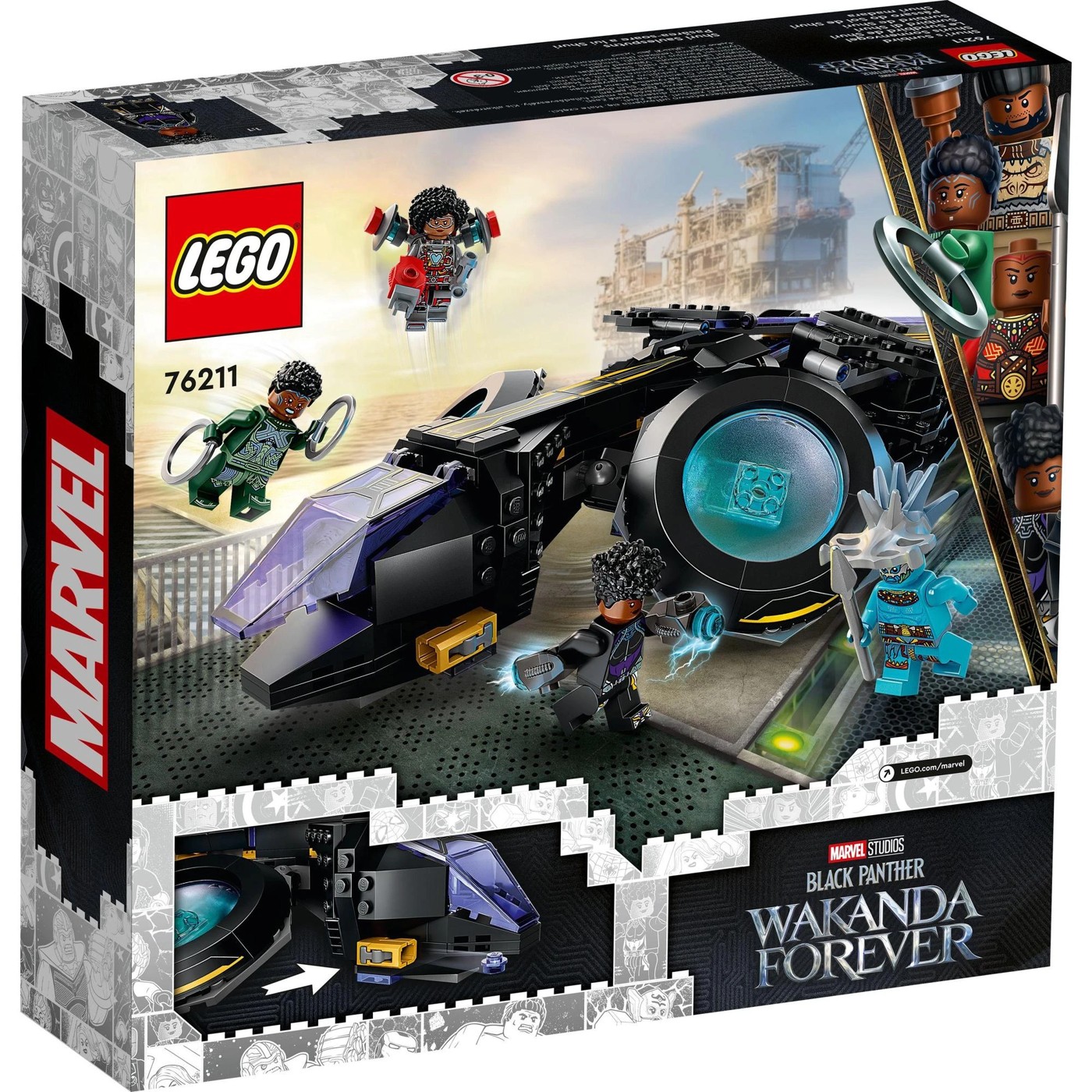 LEGO Marvel Shuri s Sunbird 76211 Target Australia