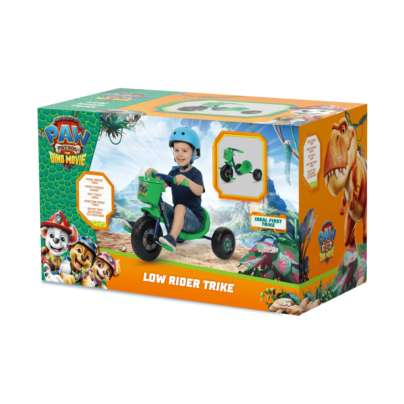 Paw Patrol Dino Movie Low Ride Trike 6 of 6