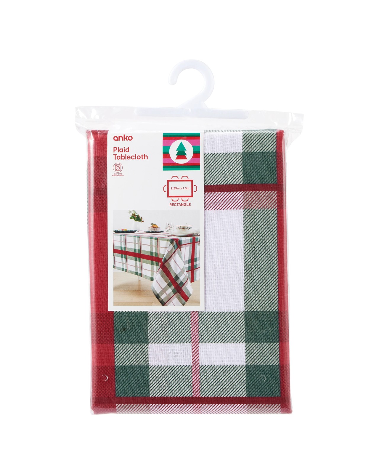 Anko Plaid Tablecloth 5 of 6