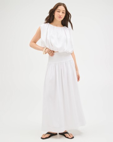 Lily Loves Lyocell A-Line Maxi Skirt