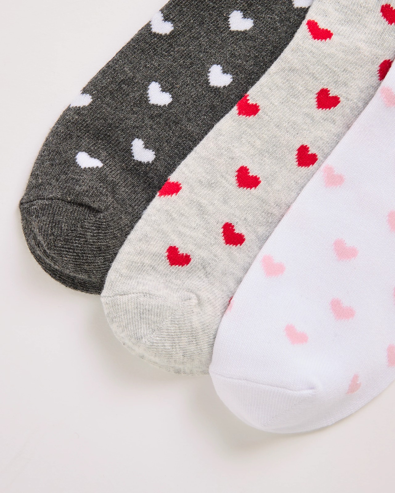 Australian Cotton Blend 3 Pack Low Cut Socks - Multi 2 of 3