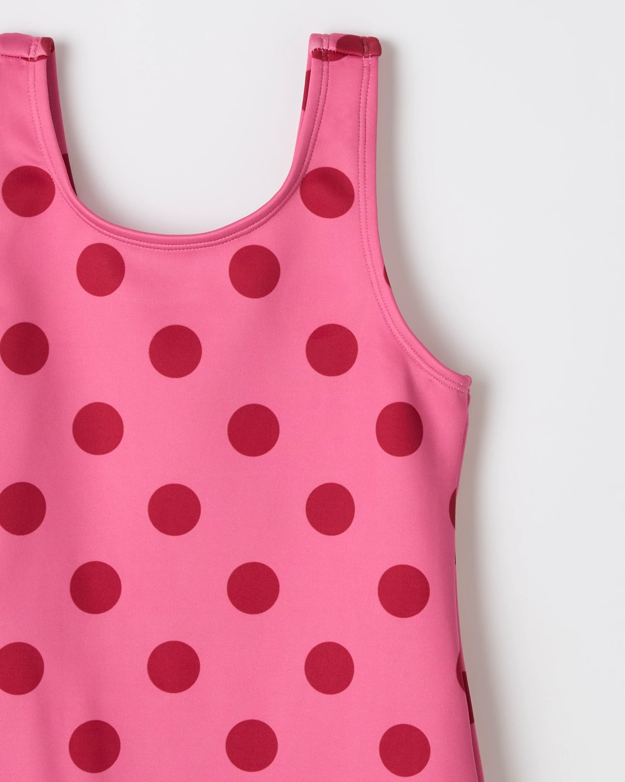 Sleeveless Swim Tankini Set - Pink 2 of 3