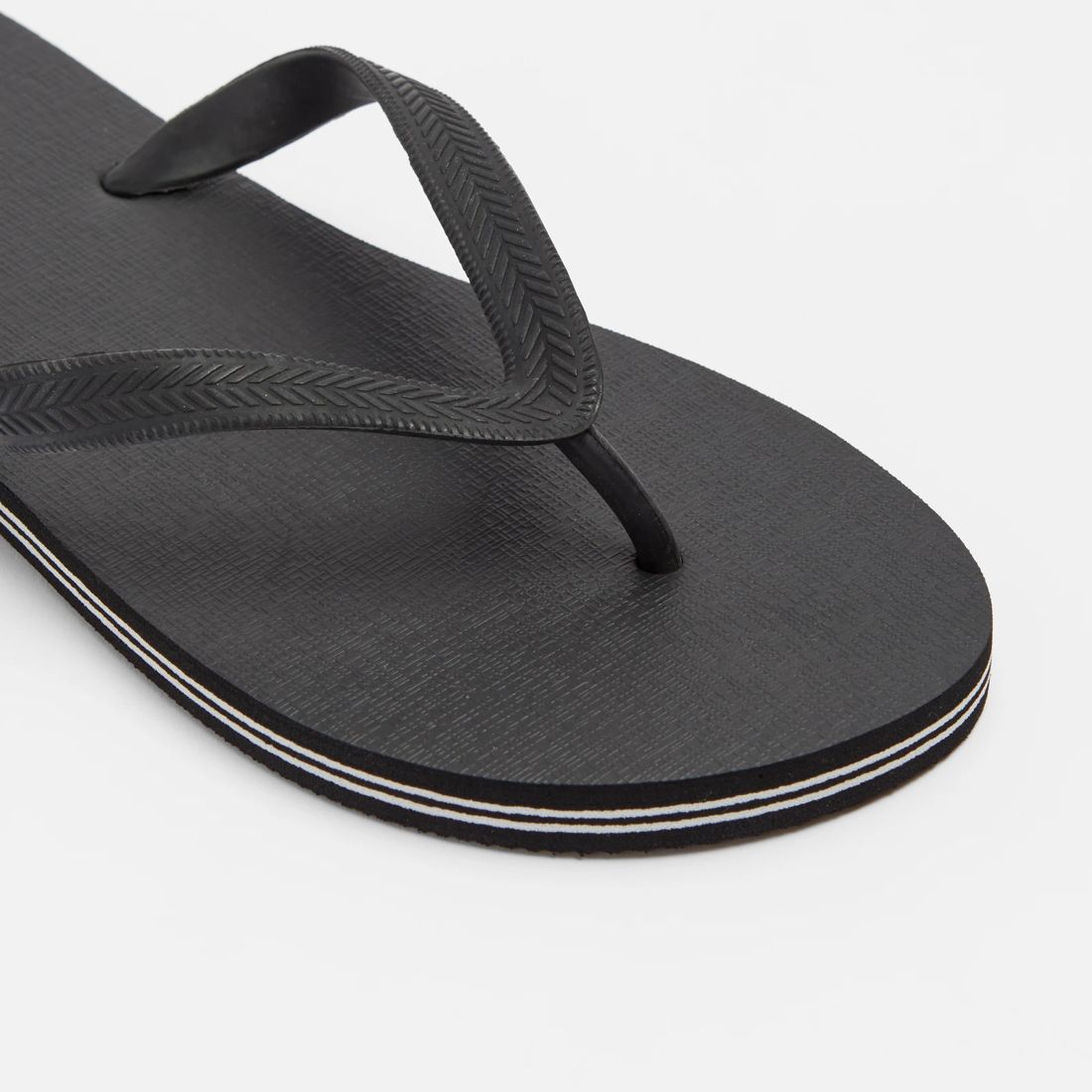 Mens Maui II Recycled Thongs Black Target Australia