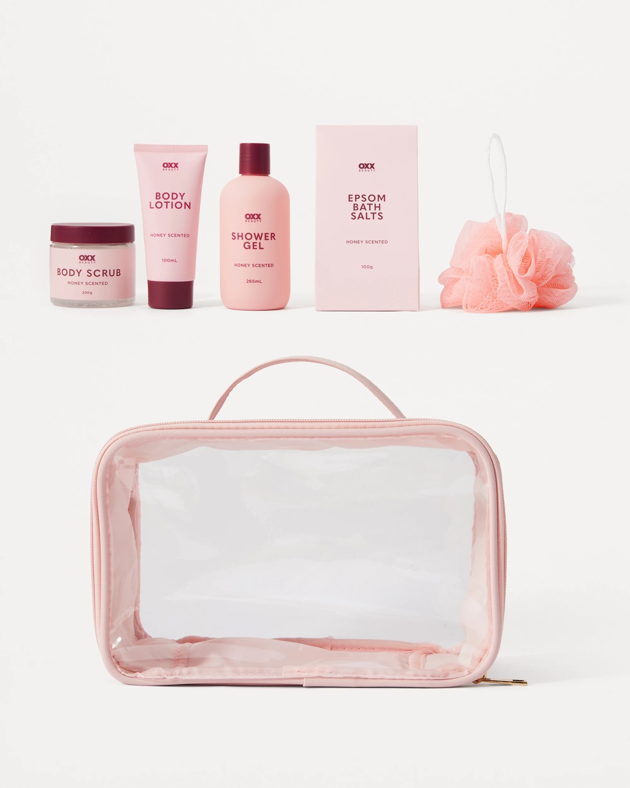 OXX Beauty 6 Piece Pamper Spa Set - Honey Scented 2 of 6