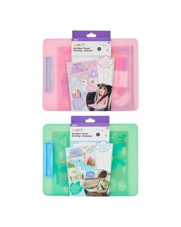 No Mess Travel Activity Set, Assorted - Anko