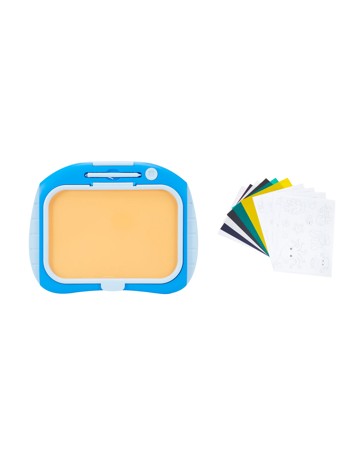 Anko 17 Piece Draw and Print Board