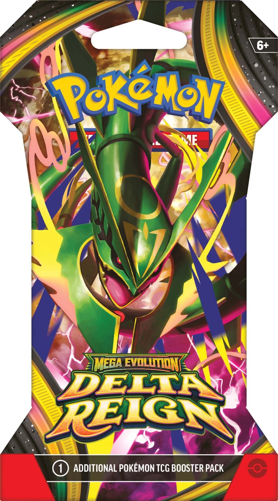 Pre-Order Pokemon TCG: Mega Evolution - Delta Reign Sleeved Booster Pack - Assorted 2 of 5