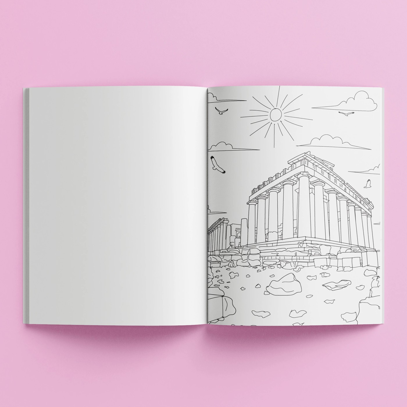 Mindwaves Calming Colouring: Escape - Book 3 of 5