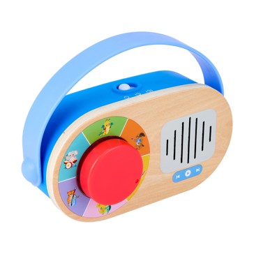 Wooden Interactive Radio - Anko