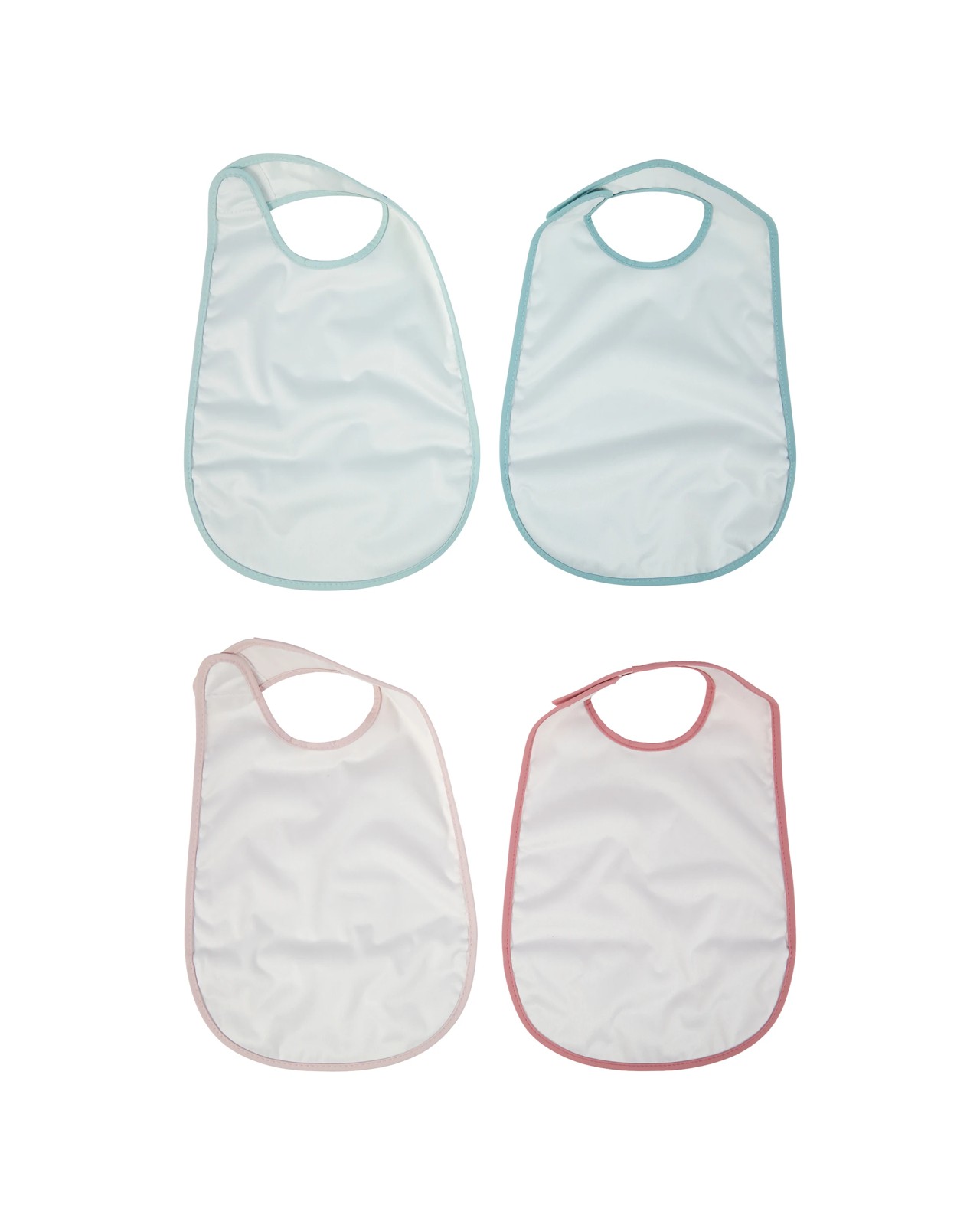 2 Pack Food Catching Bibs - Assorted 2 of 5