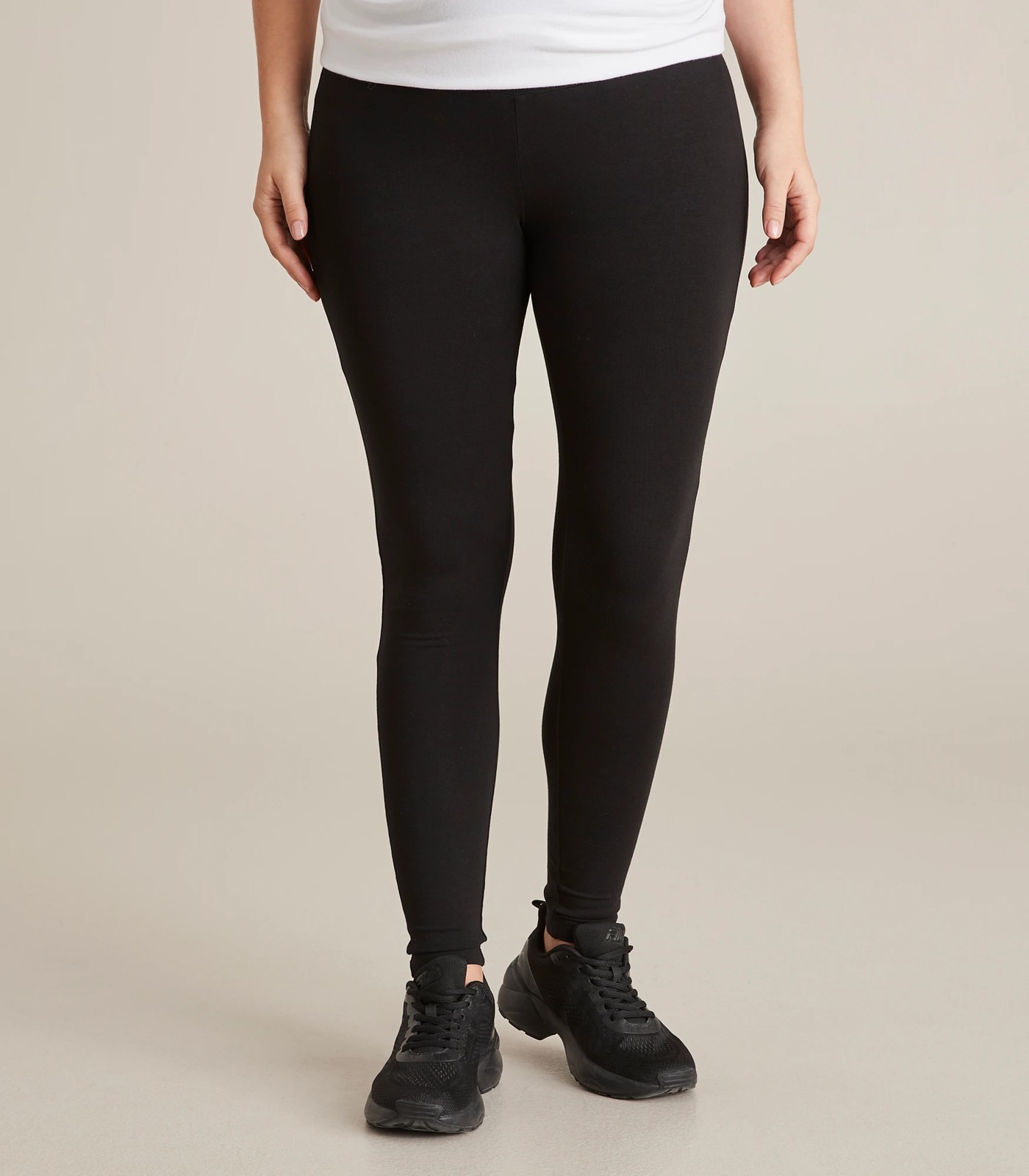 A&S Organic Cotton Scrunchi Foldover Leggings