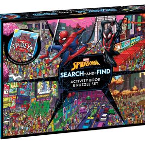 Marvel Spider-Man: Search-and-Find Activity Book & Puzzle Set - Book product image
