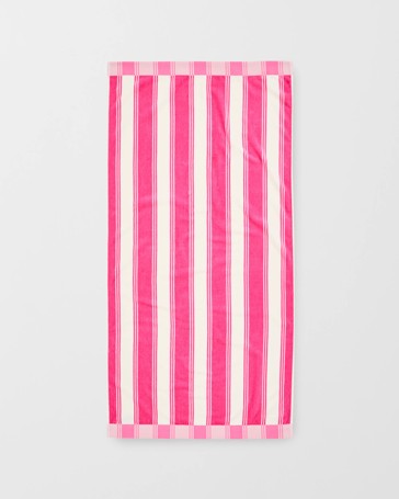 Byron Stripe Australian Cotton Kids Beach Towel