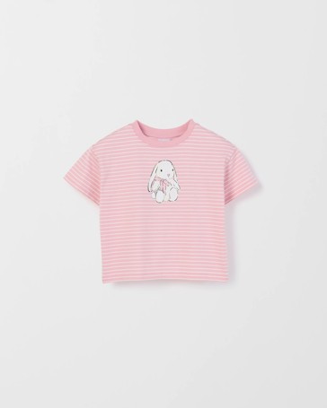 Organic Cotton Baby Oversized Print T-Shirt