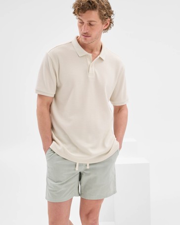 Australian Cotton Micro Stripe Shorts