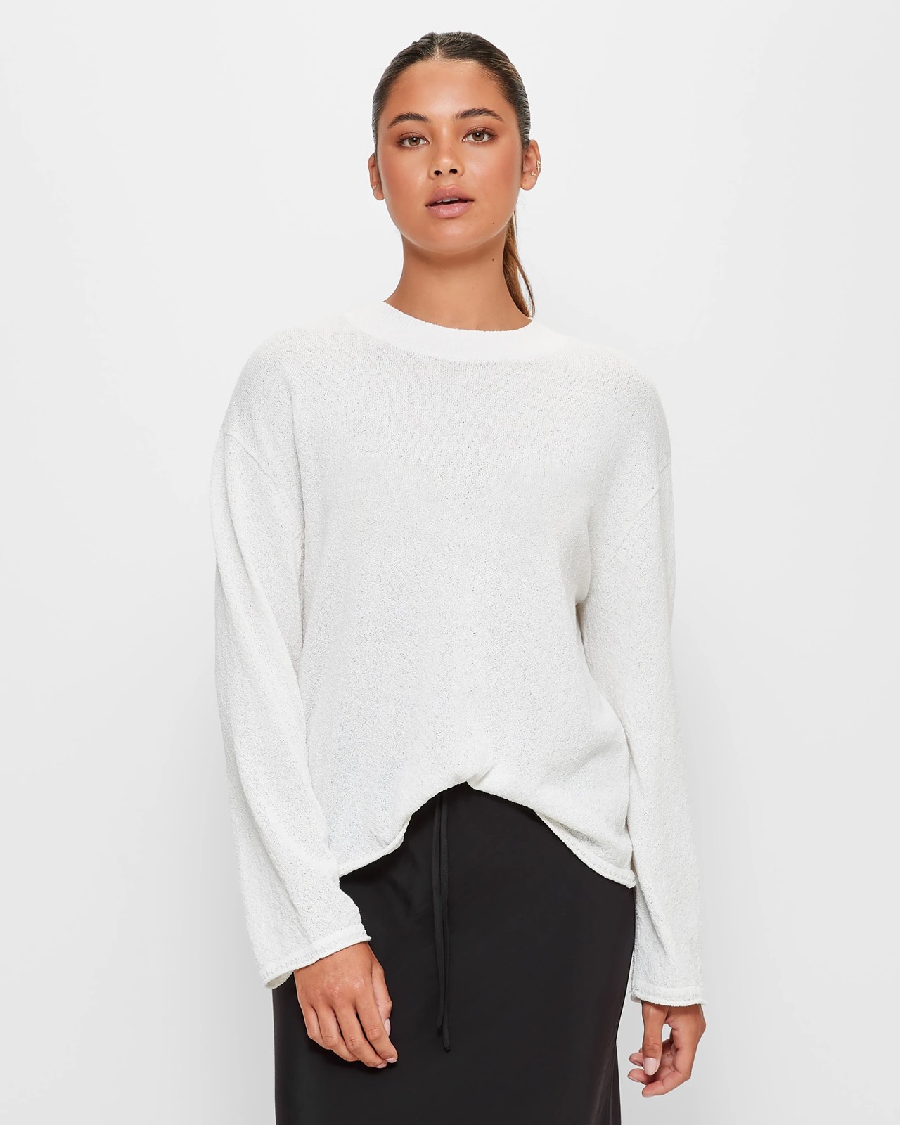 Oversized clearance slouchy jumper