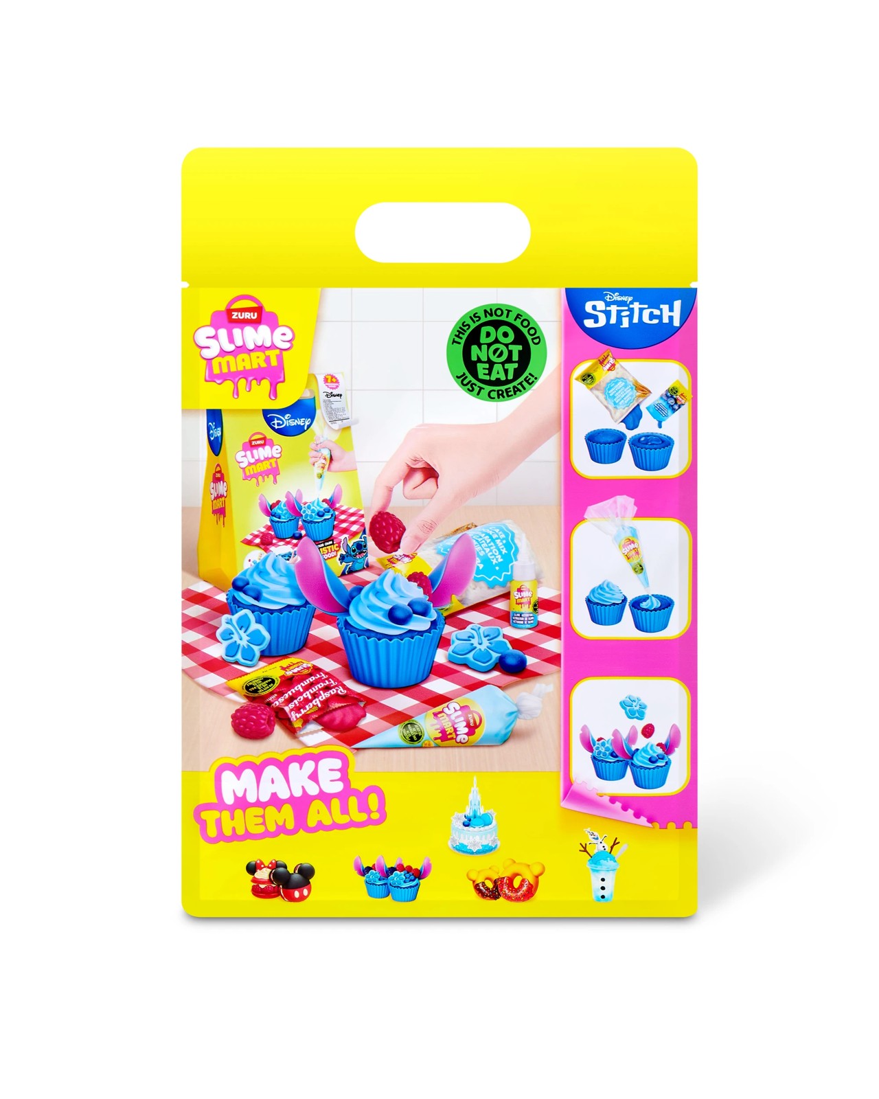 Slime Mart Disney Shopping Bag Stitch Cupcake by ZURU 3 of 6