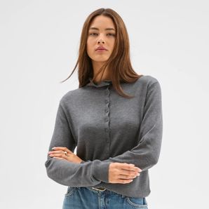 Lily Loves High Neck Cardigan