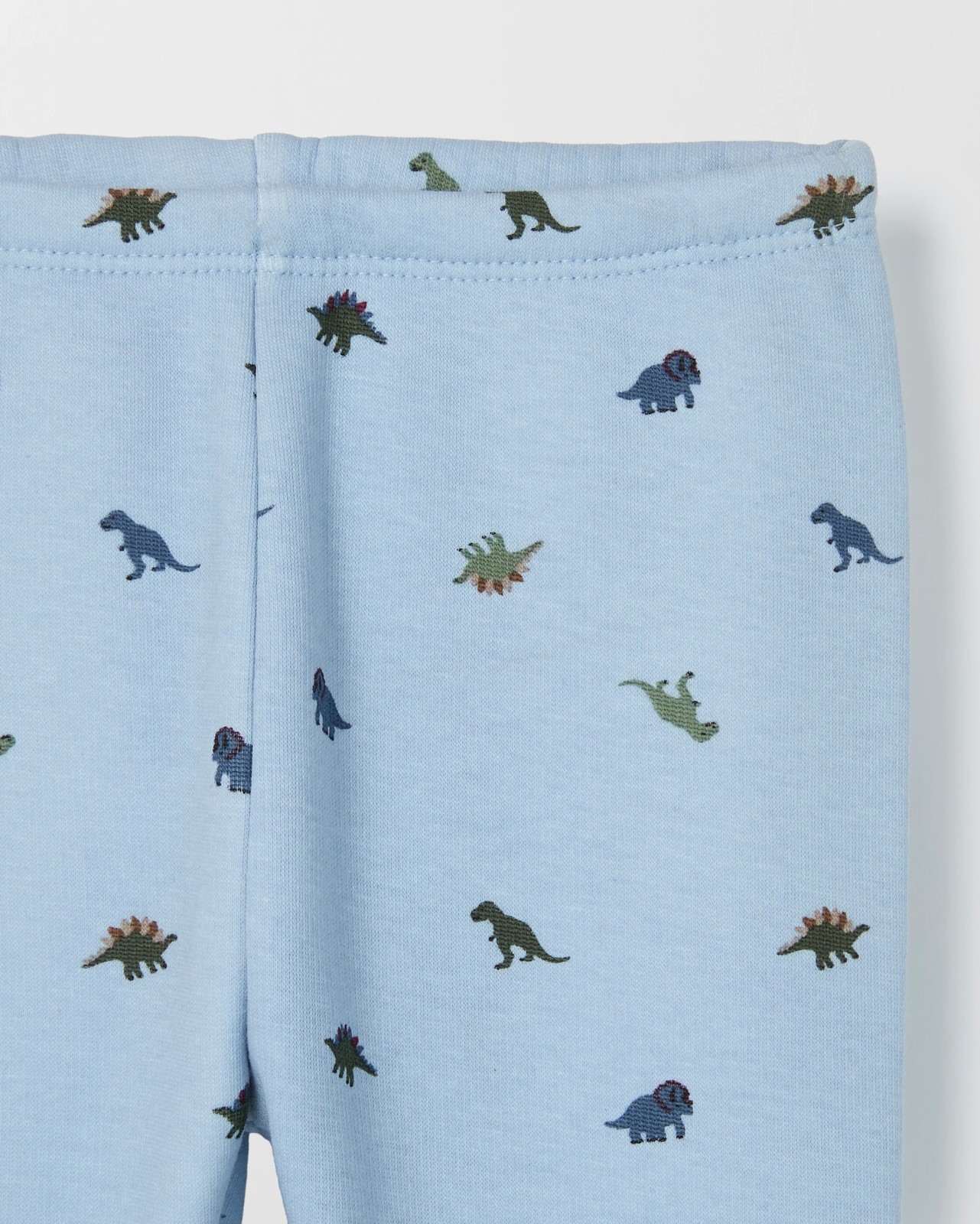 Baby 2 Pack Fleece Lined Leggings - Dino Blue 4 of 4