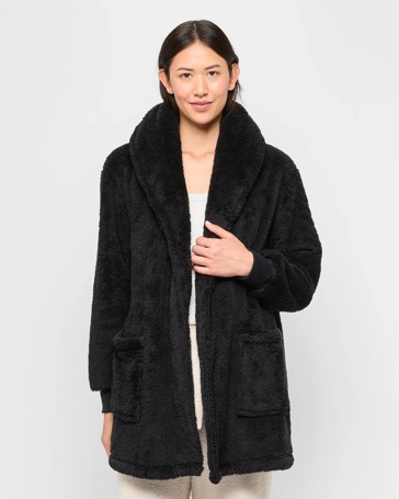 Sherpa Cardigan Sleep Robe