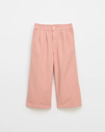 Denim Wide Leg Pant