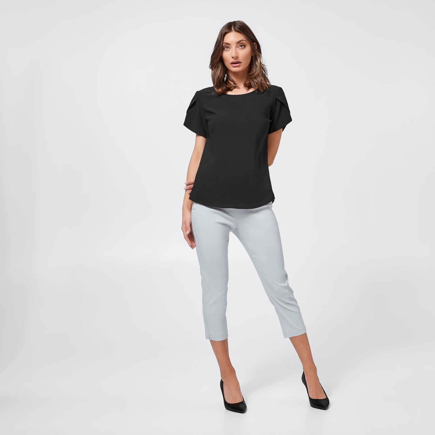 Preview Evie Tulip Sleeve Top 6 of 6